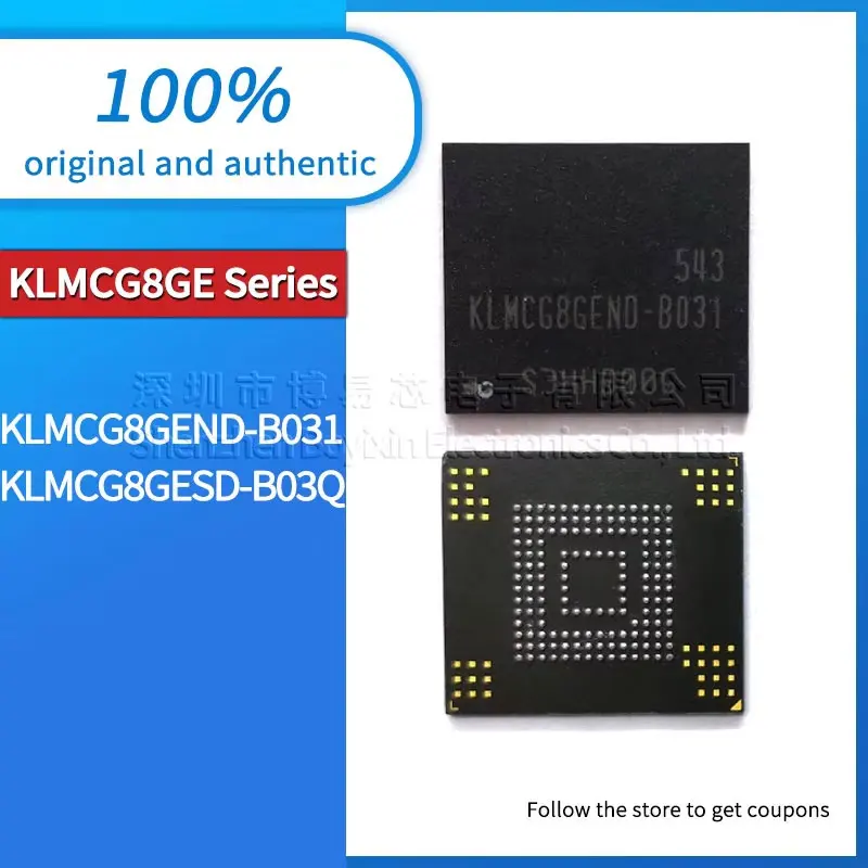 

KLMCG8GEND-B031 KLMCG8GESD-B03Q H26M78103CCRA Black housing