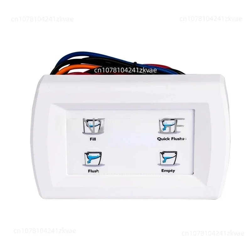 

Yacht toilet control panel switch 12V24V intelligent switch toilet circulation accessory