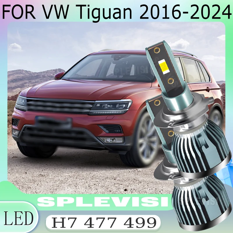 

LED H7 No Dark Spots Uniform Illumination Headlight Conversion Kit For VW Tiguan 2016 2017 2018 2019 2020 2021 2022 2023 2024