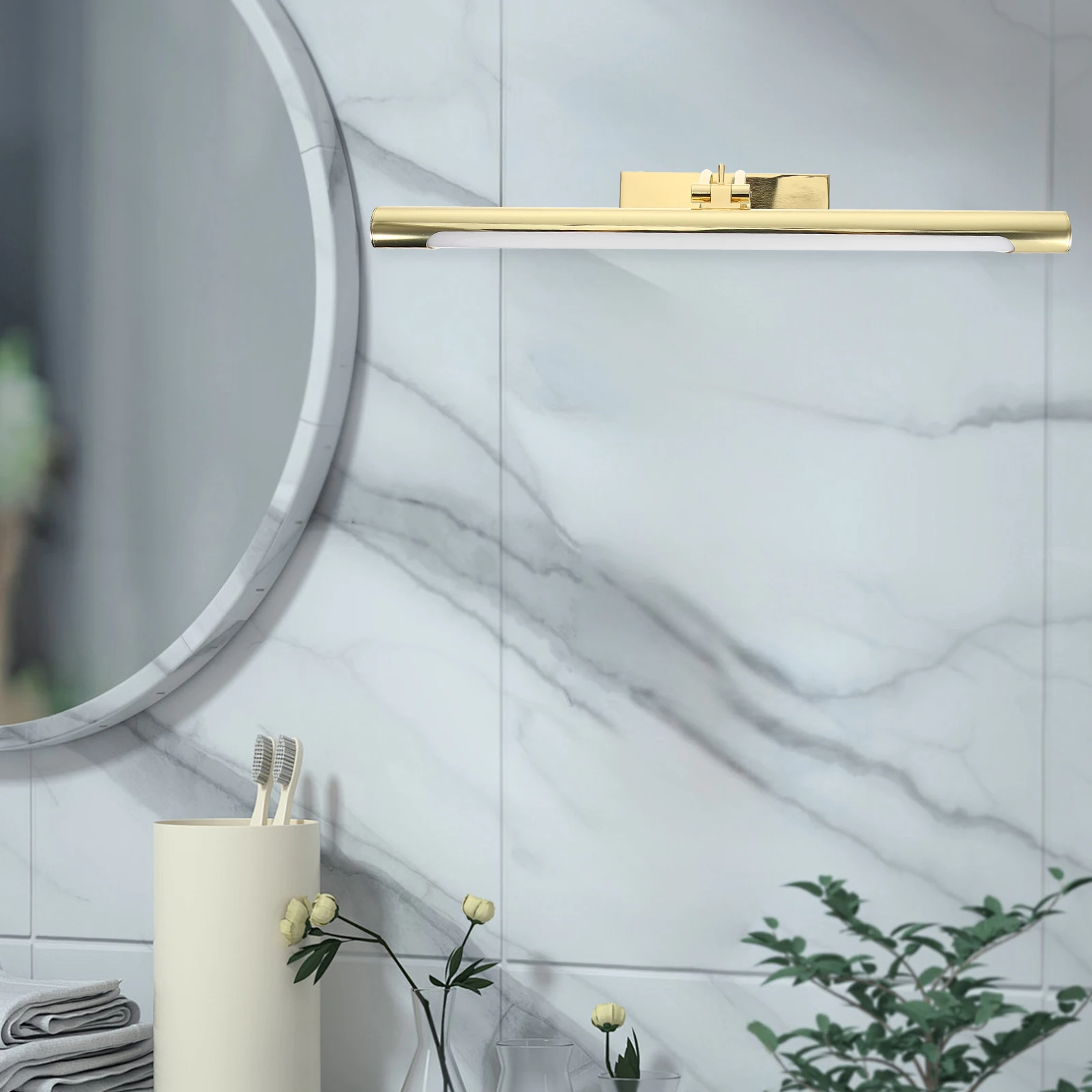 9W Led Mirror Light Modern Wall Lamp For Bathroom Bedroom Makeup Light For Makeup Decoration Swing Arm Lighting Fixture