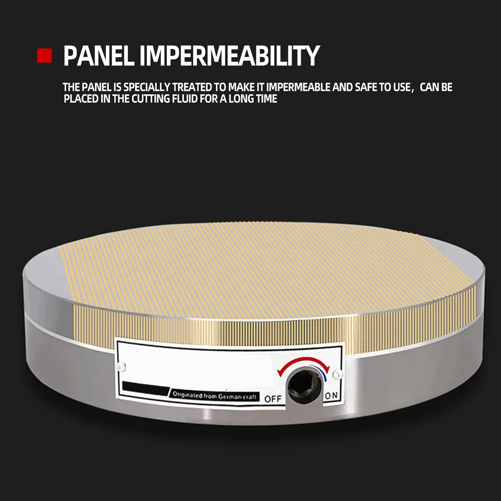 ima permanente circular com ventosa moedor de superficie mandril magnetico de latao permanente disco de moagem retificadoras 125 mm 01