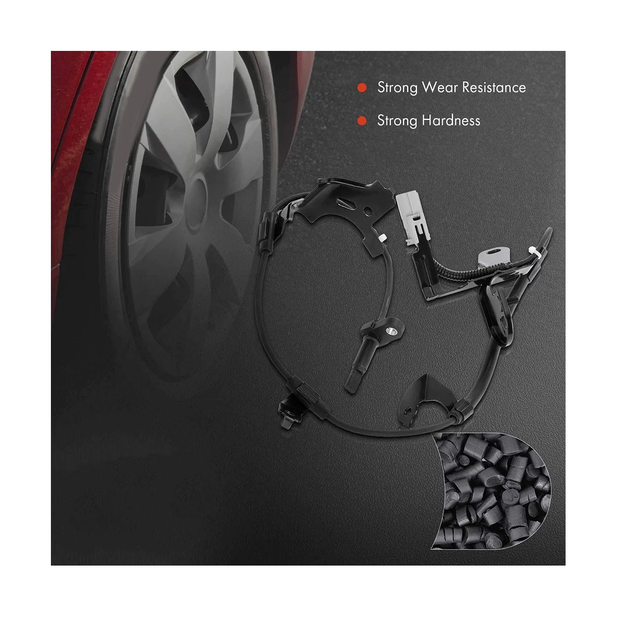 الخلفية اليسرى عبس عجلة سرعة الاستشعار سلك ، 89546-48050 ، 8954648050 ، لكزس RX350 ، RX270 ، RX450H 2010 ، 2011-2015 ، V6 3.5L #4