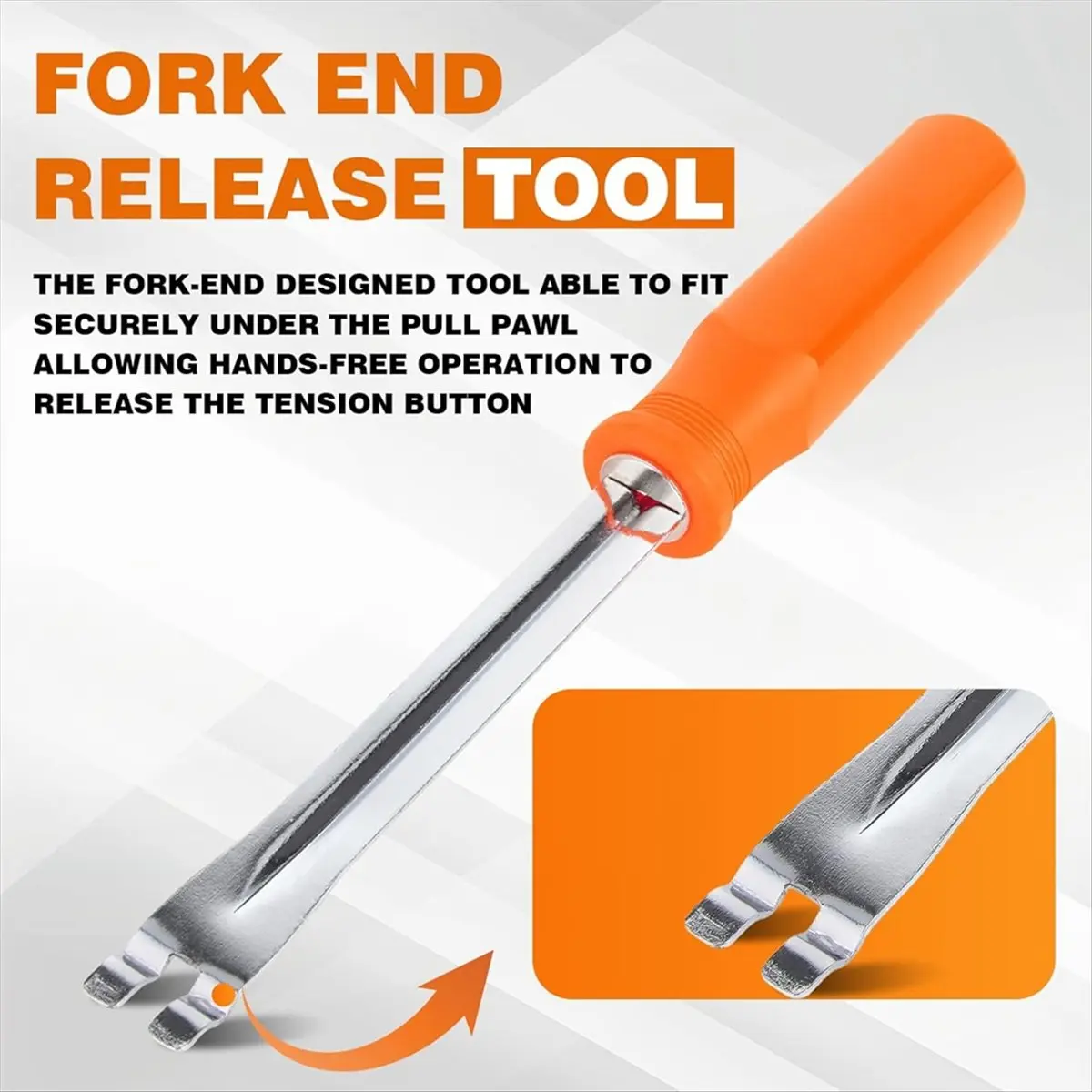 

NEW! 2PCS Automatic Slack Adjuster Tools,5/16in Double Square Ratcheting Wrench & Fork End Release Tool,Brake Adjustment Tool