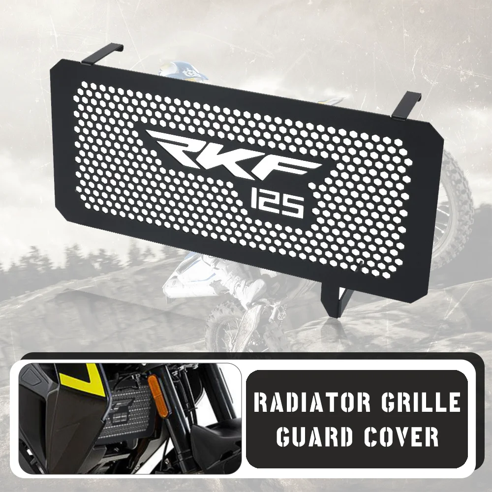 

Motorcycle Accessories For Keeway RKF 125 2018-2024 Keeway RKF125 Radiator Guard Grille Grill Cooler Cooling Cover Protection