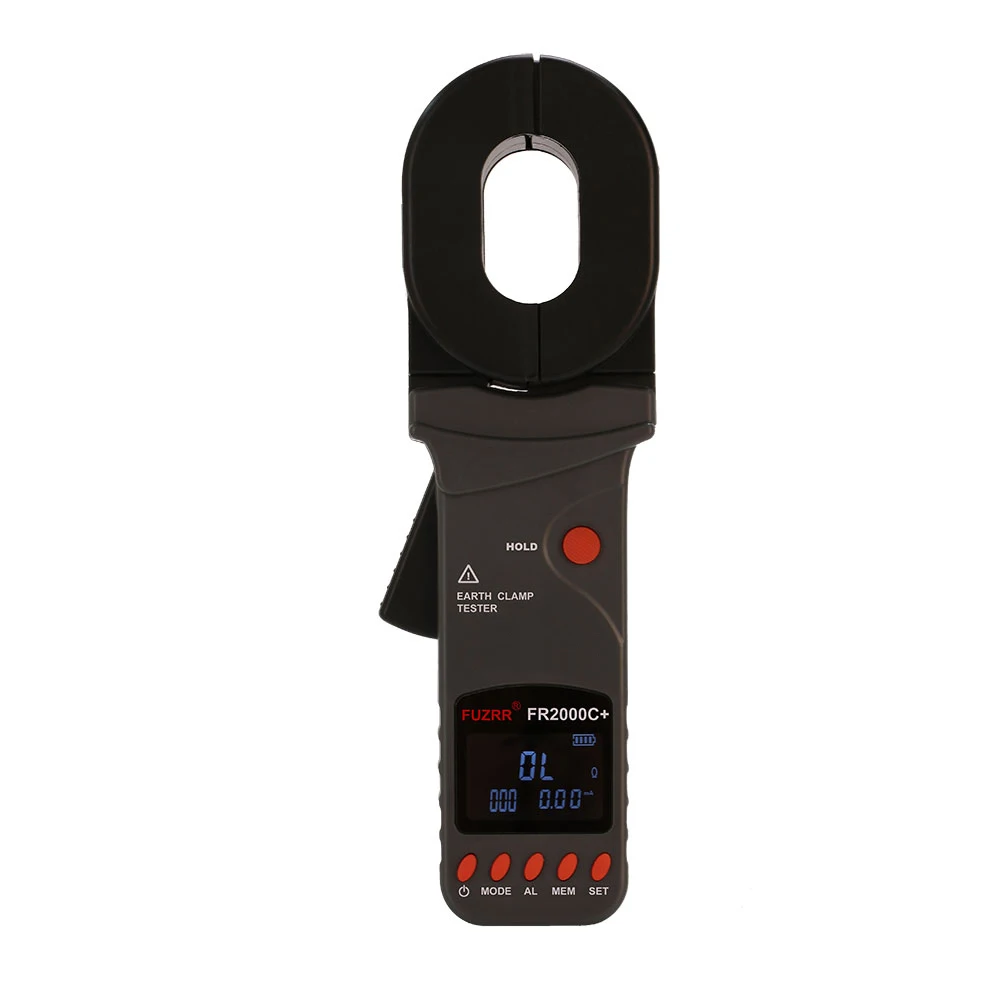 FR2000A+ FR2000B+ FR2000+ FR2000C+ Multifunction Earth Clamp On Ground Resistance Meter Current 20A Loop Non Contact Tester