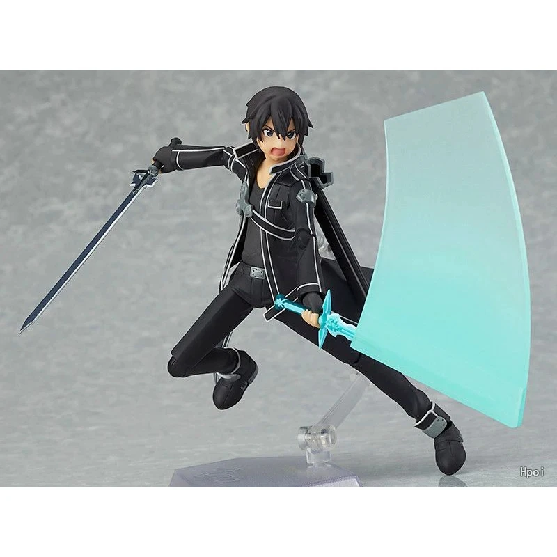 Anime Figure Sword Art Online Kirigaya Kazuto Yuuki Asuna Standing Detachable Model PVC Peripheral Desktop Collection Ornaments