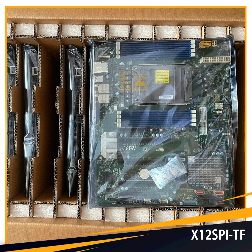 

X12SPI-TF C621A DDR4-3200MHz ATX LGA-4189 For Supermicro Single-way Server Motherboard