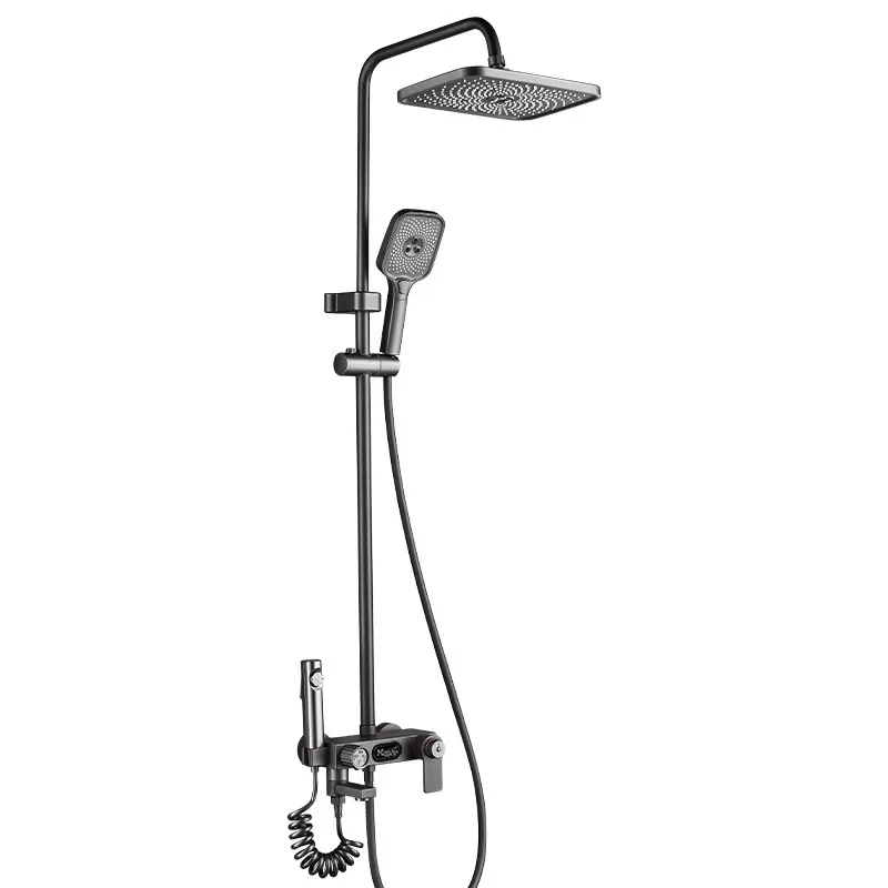 

Gun ash shower, shower set, toilet, mixed shower faucet