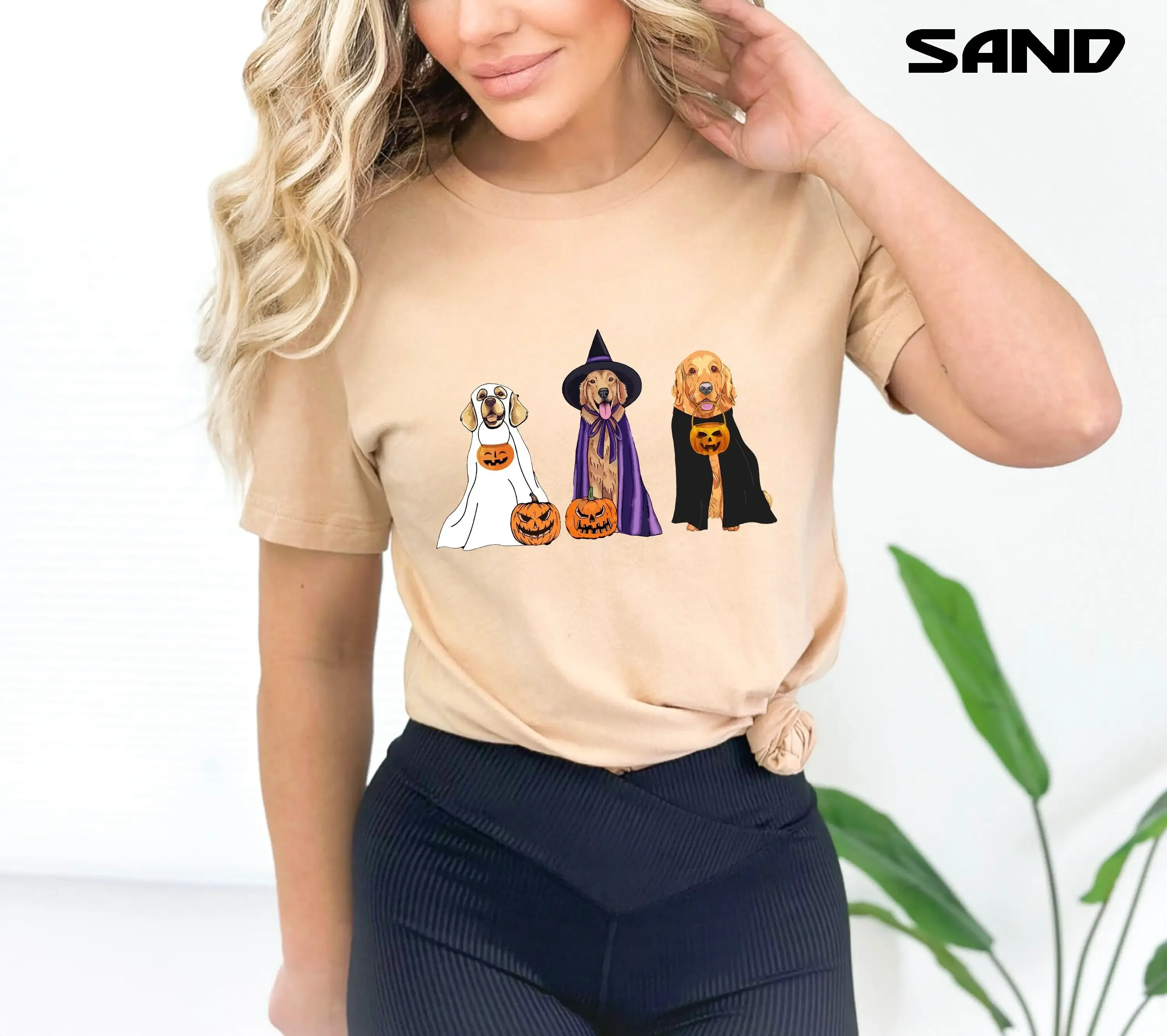 Ghost Dogs Sweat T Shirt Halloween Spooky Cool For Party Cute