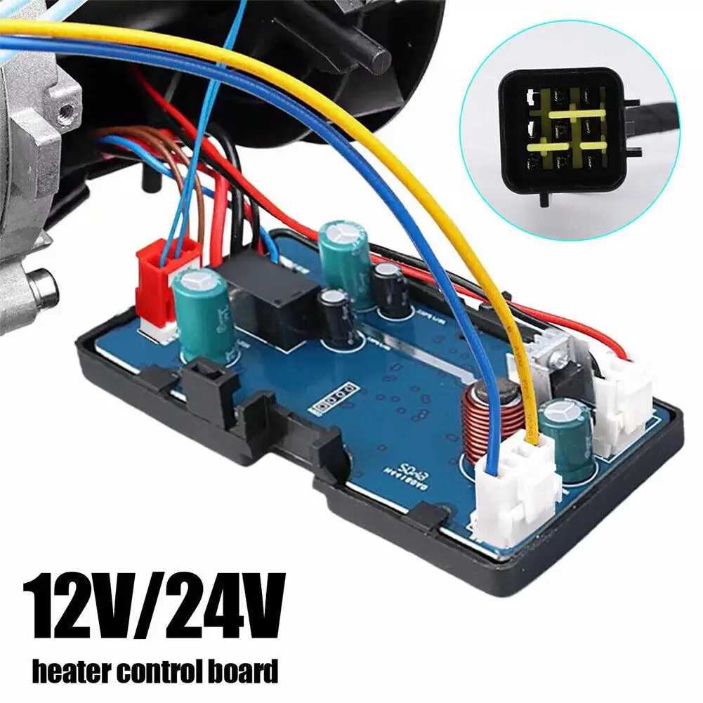 Motherboard LCD Monitor Switch+Remote Control For 12V 5KW Control Board Car Air Diesel Parking Heater Car Heater Accessories