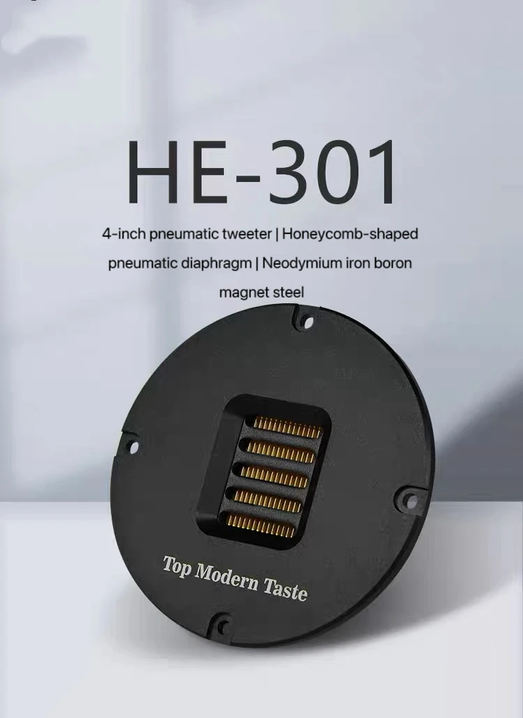 TMT HE-301 imported diaphragm HiFi high-end air-driven home tweeter speaker honeycomb diaphragm loudspeaker.