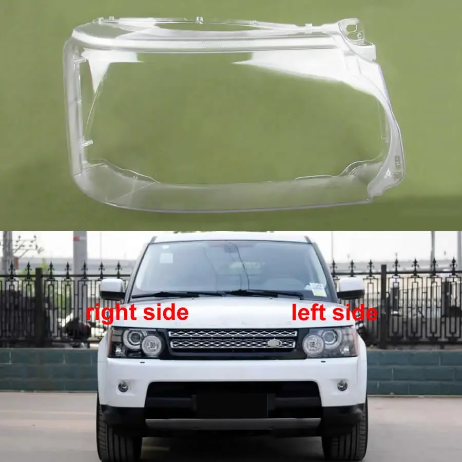 For Land Rover Range Rover Sport Edition 2010 2011 2012 2013 Headlight Transparent Cover Lampshade Headlamp Shell Plexiglass