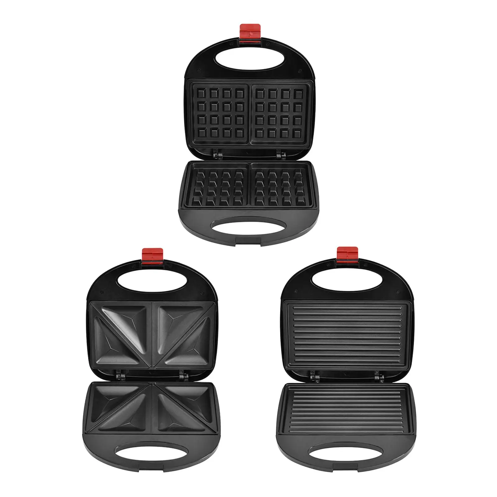 Mini Waffle Maker Machine Nonstick Plates Kitchen Tools Electric Sandwich Maker for Sandwich Muffins Pancakes Omelette