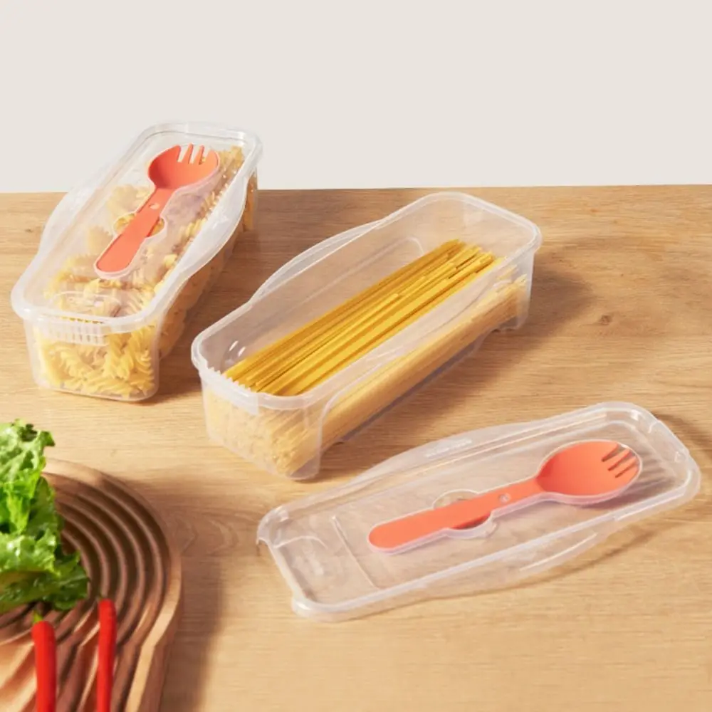 1300ML Microwave Pasta Cooker with Strainer Noodles Storage Spaghetti Noodle Cooking Box Kitchen Heat Resistant