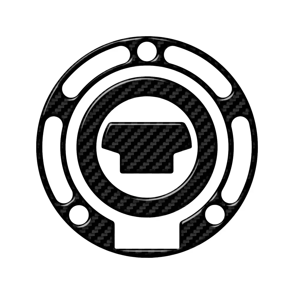 Motorcycle Fuel Tank Pad Gas Oil Cap Protector Cover Sticker for Yamaha R1 R1M Models 2016-2024 (3 Holes)