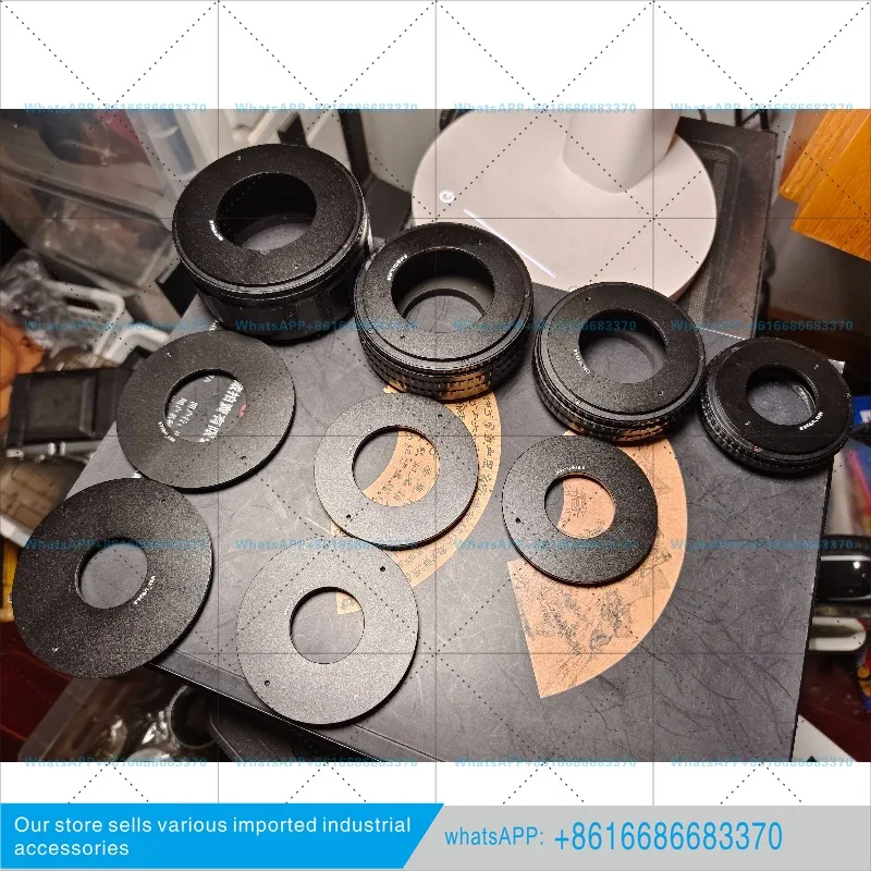 [Time Gate] Large frame size lens plate, shutter head transfer focusing cylinder transfer plate, aluminum alloy material