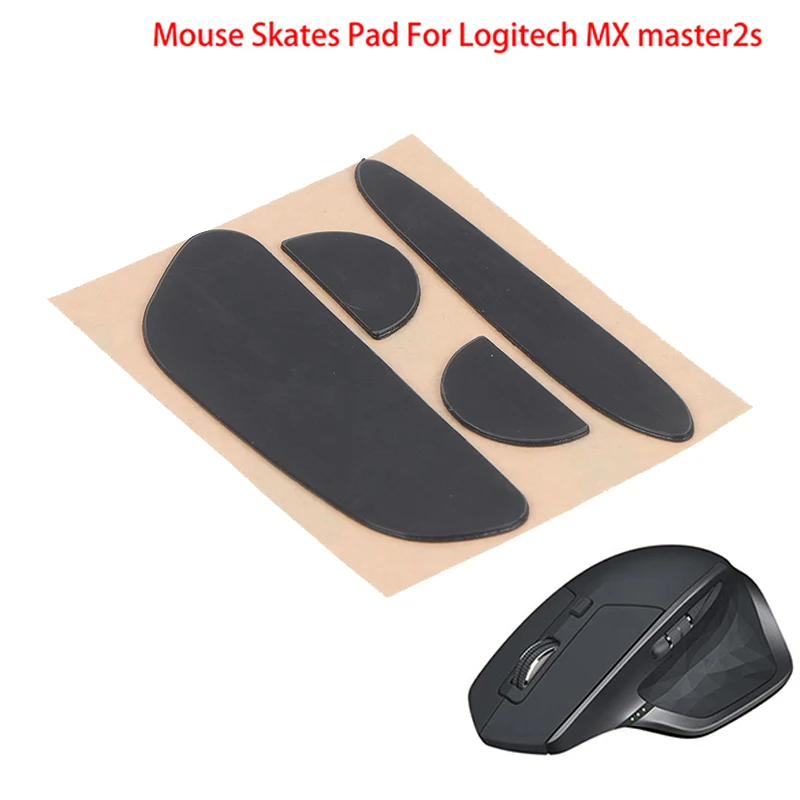 2sets Mouse Skates Pads For Logitech Mx Master 2s 3 Gaming Mouse 0.6mm Replacement Mouse Foot Glide Feet Sticker