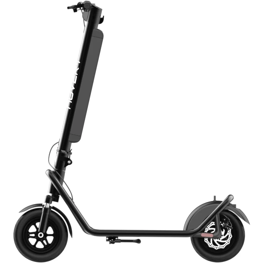 Stealth Foldable Electric Scooter with 500W Brushless Motor, 20 mph Max Speed, 10” Tubeless Tires