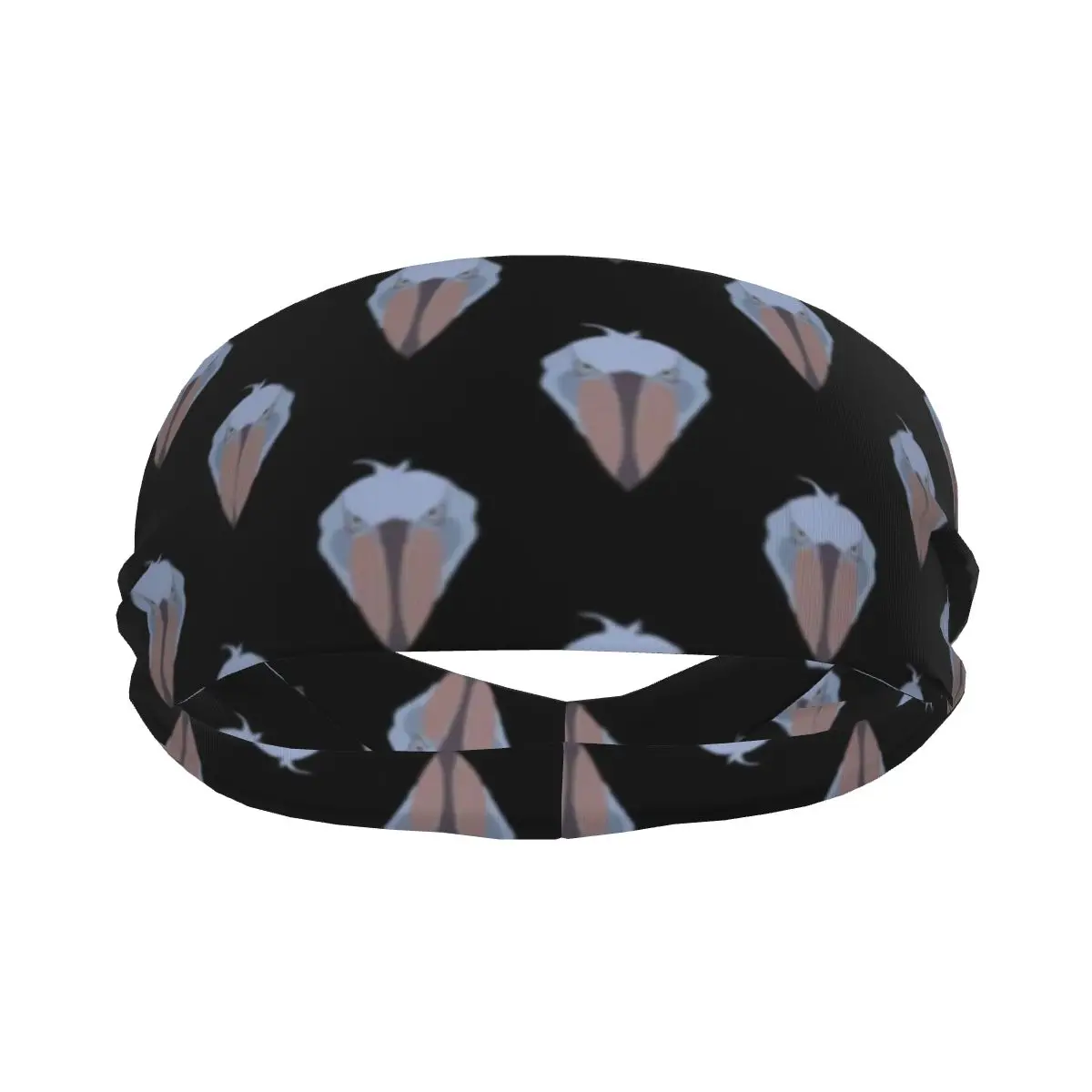 

Sports Sweatband Breathable Headband Sweat Hair Head Band Shoebill Heads Yoga Headband