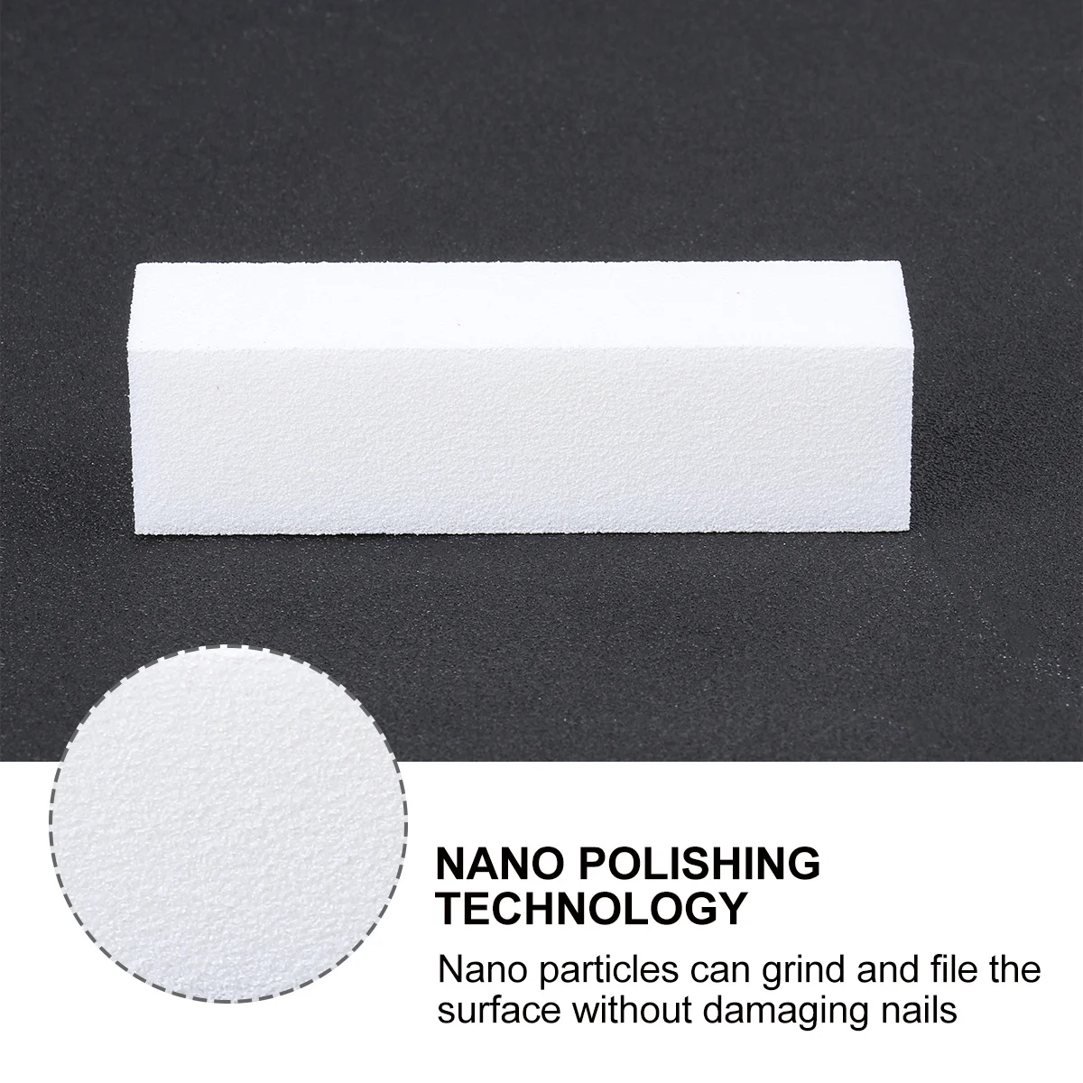 Schuren Nagelvijl Gereedschap Wit Dubbelzijdig Polijstvijl voor Natuurlijke Gel Polish Prep Manicure Pedicure Behandeling Gemakkelijke Stap om Pro te Pro