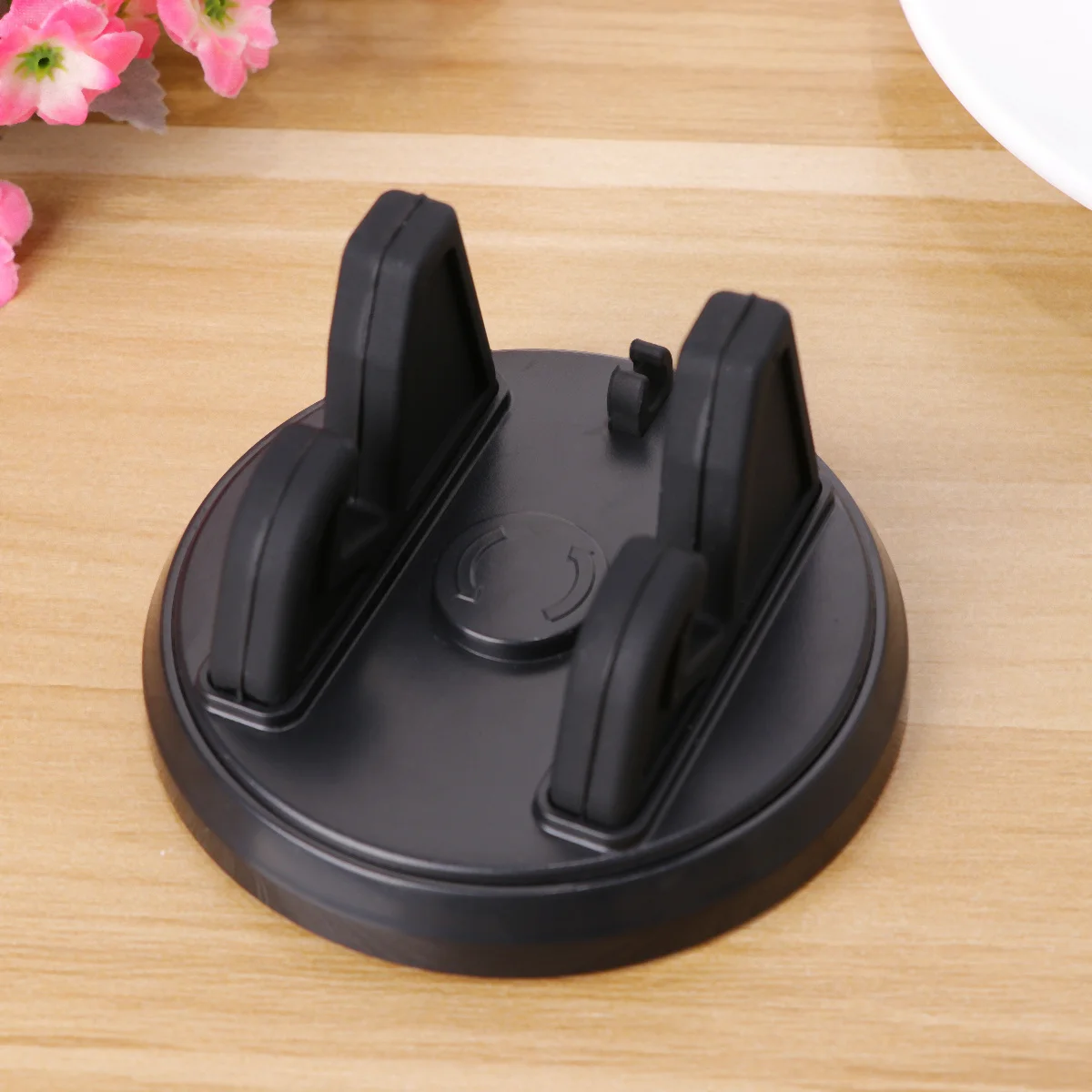 

2Pcs Silicone Phone Mount for Car 360 Degree Rotatable Holder Dashboard Stand Smart Device Cradle Multi-Angle Adjustment Driver