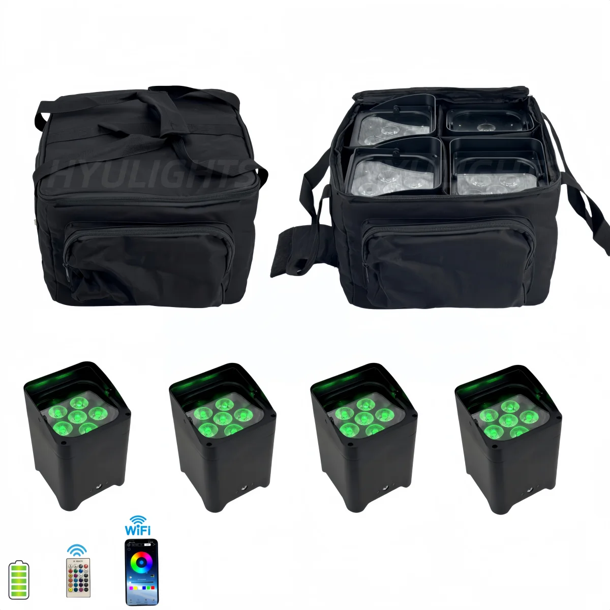 4PCS Battery Powere… - image
