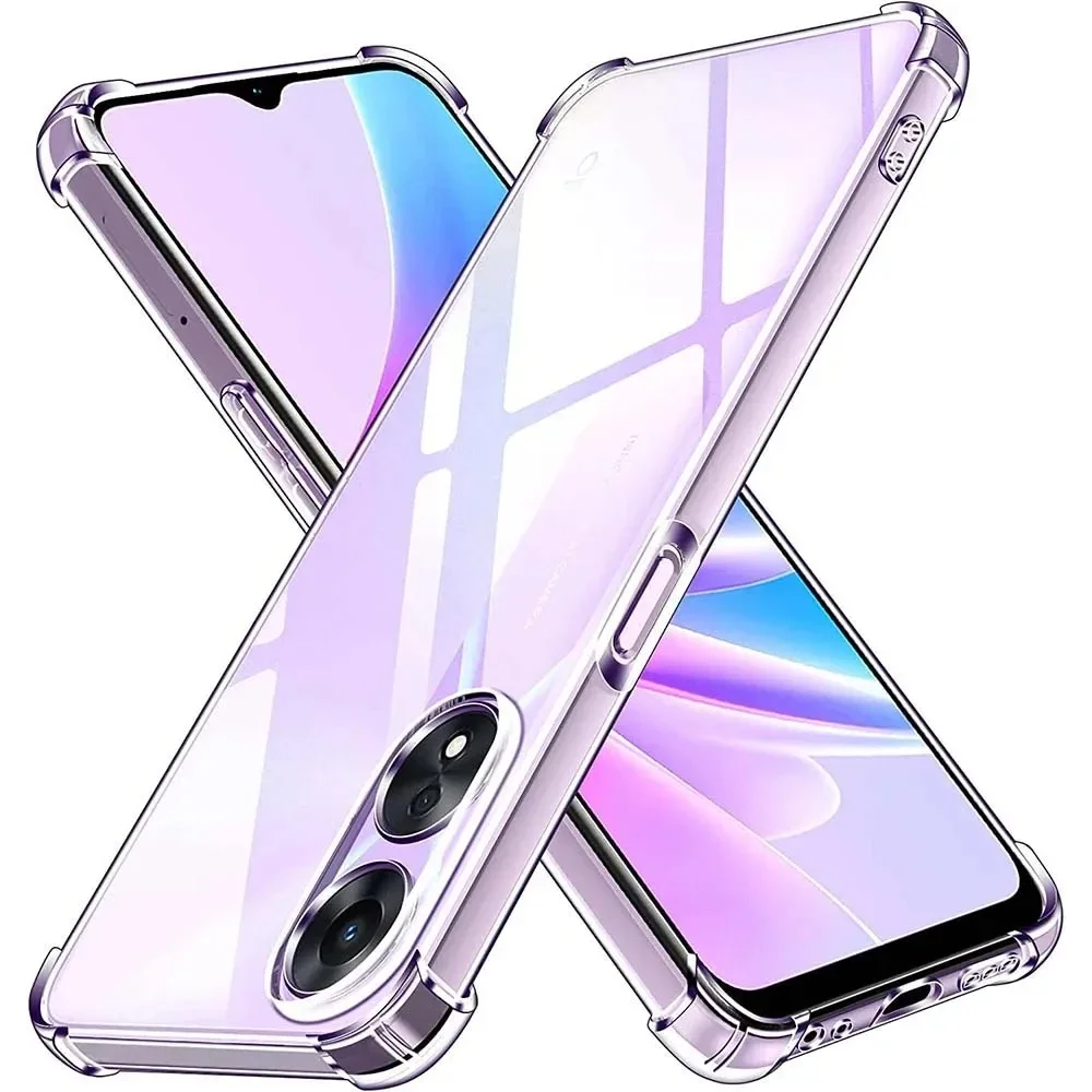 وسادة هوائية مقاومة للصدمات حافظة من البولي يوريثان لهاتف OPPO A60 A79 5G A98 A78 A58 A38 A18 A77 A57 A57S A17 A96 A16 غطاء حماية كابا Fundas Coque