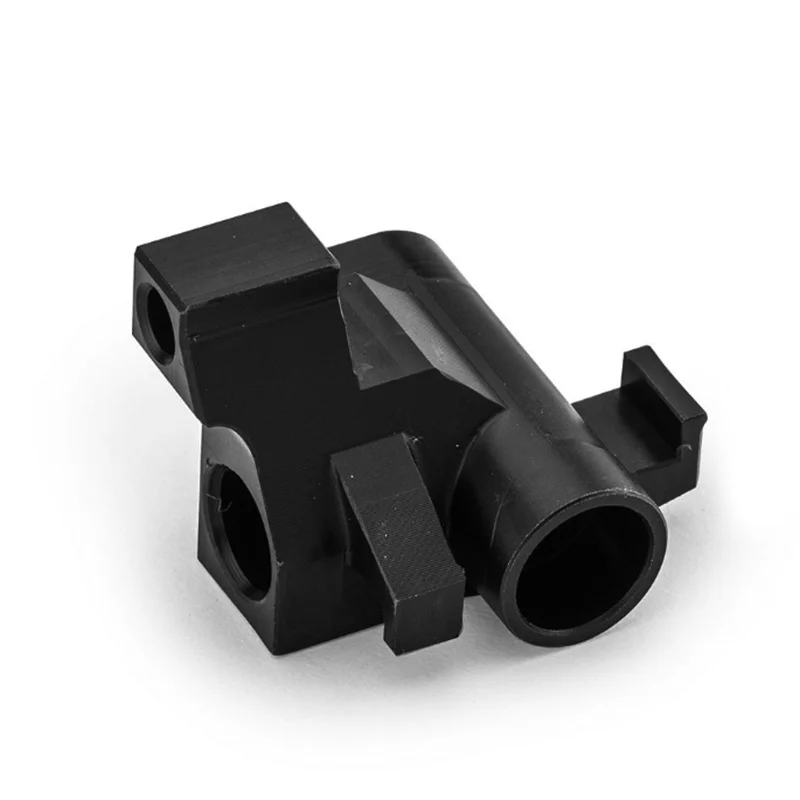 Kundenspezifisches Kunststoffteil Nylon PA66 Kunststoff CNC-Teil Rundes Kunststoffgehäuse