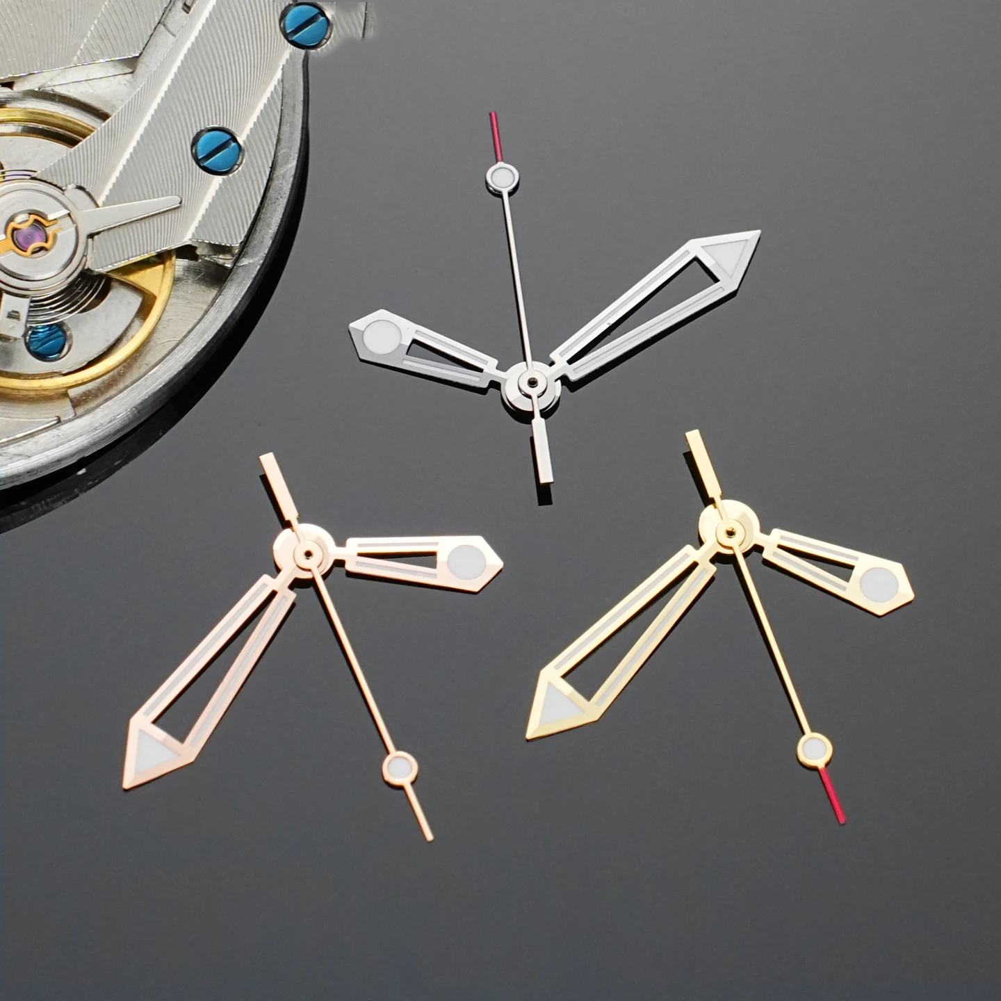 For Omega Seamaster 300 2824 2836 2846 2864 Movement Watch Hands Night Light Hour Minute Second Hand Watch Accessories Pointer