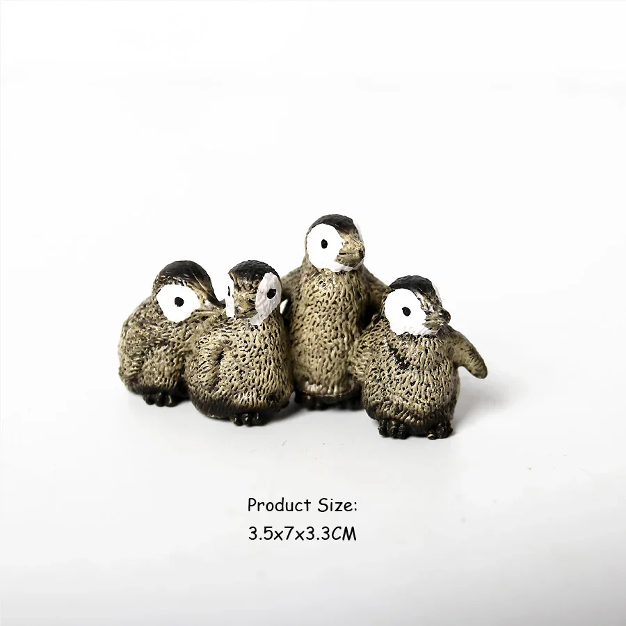 DUINIU 11 Modèles De Mini Pingouins, Modèles De Pingouins De Simulation, Modèles d'animaux en Plastique, Modèles Mignons