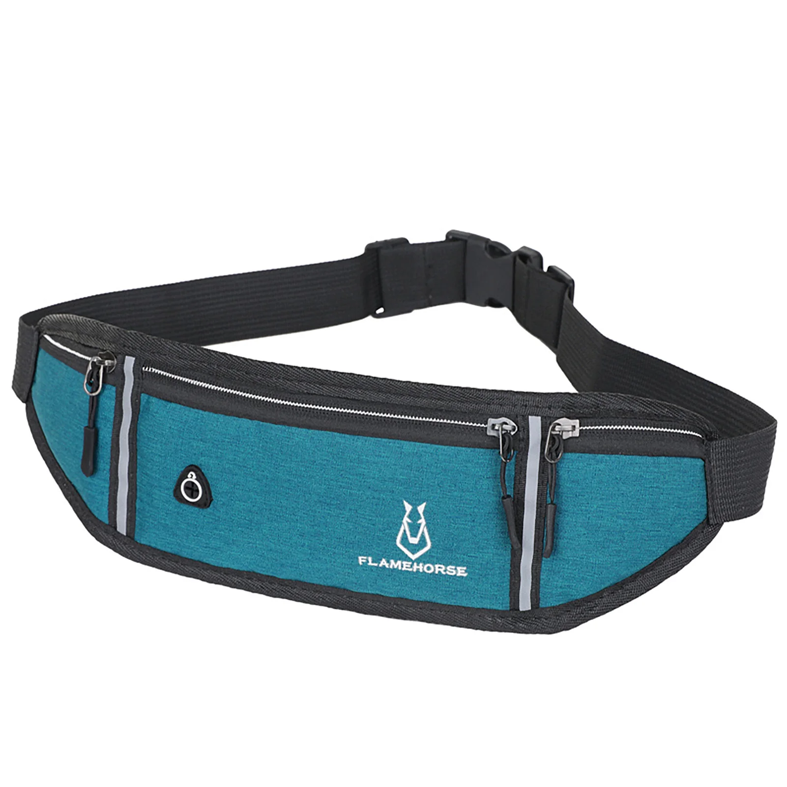 

Спортивная поясная сумка для мужчин и женщин, водонепроницаемый держатель для телефона с отверстием для наушников, Регулируемая Сумочка для бега, для тренажерного зала