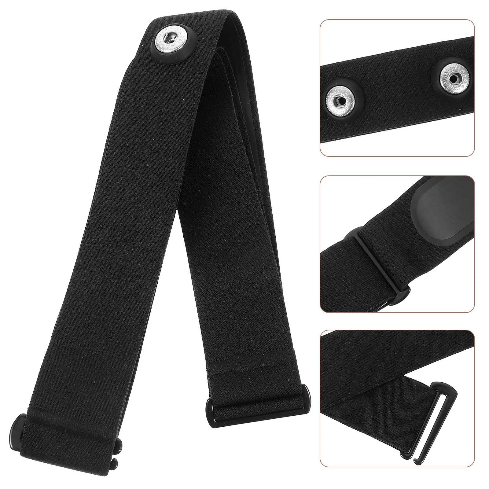 

Heart Rate Chest Strap Accurate Monitoring Comfortable Snug Fit Elastic Sports Band for Running Cycling Workout Heart Rate