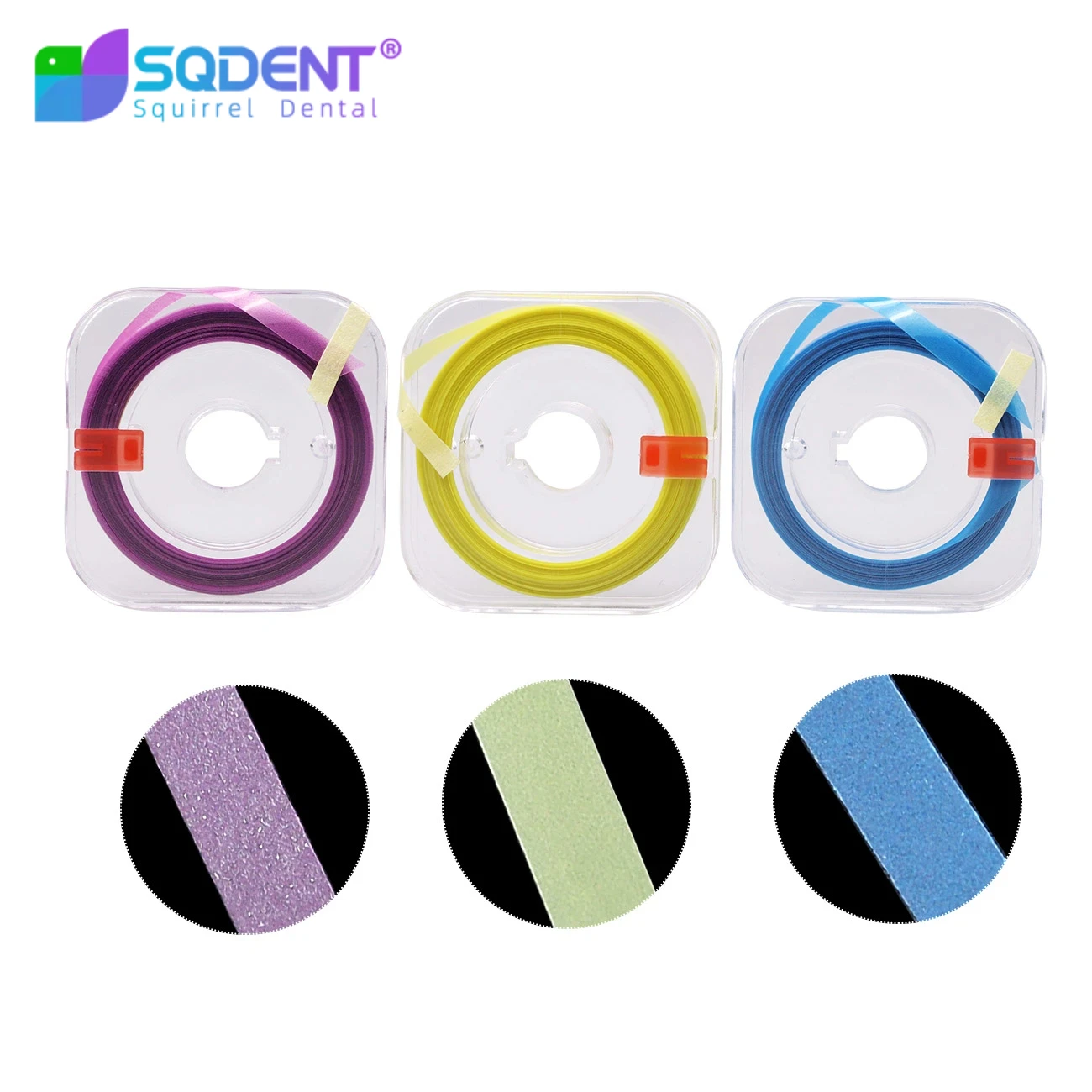 Dental Polishing Strip Roll Resin Material 6m*4mm Teeth Grinding Sanding Shaping Dentist Material