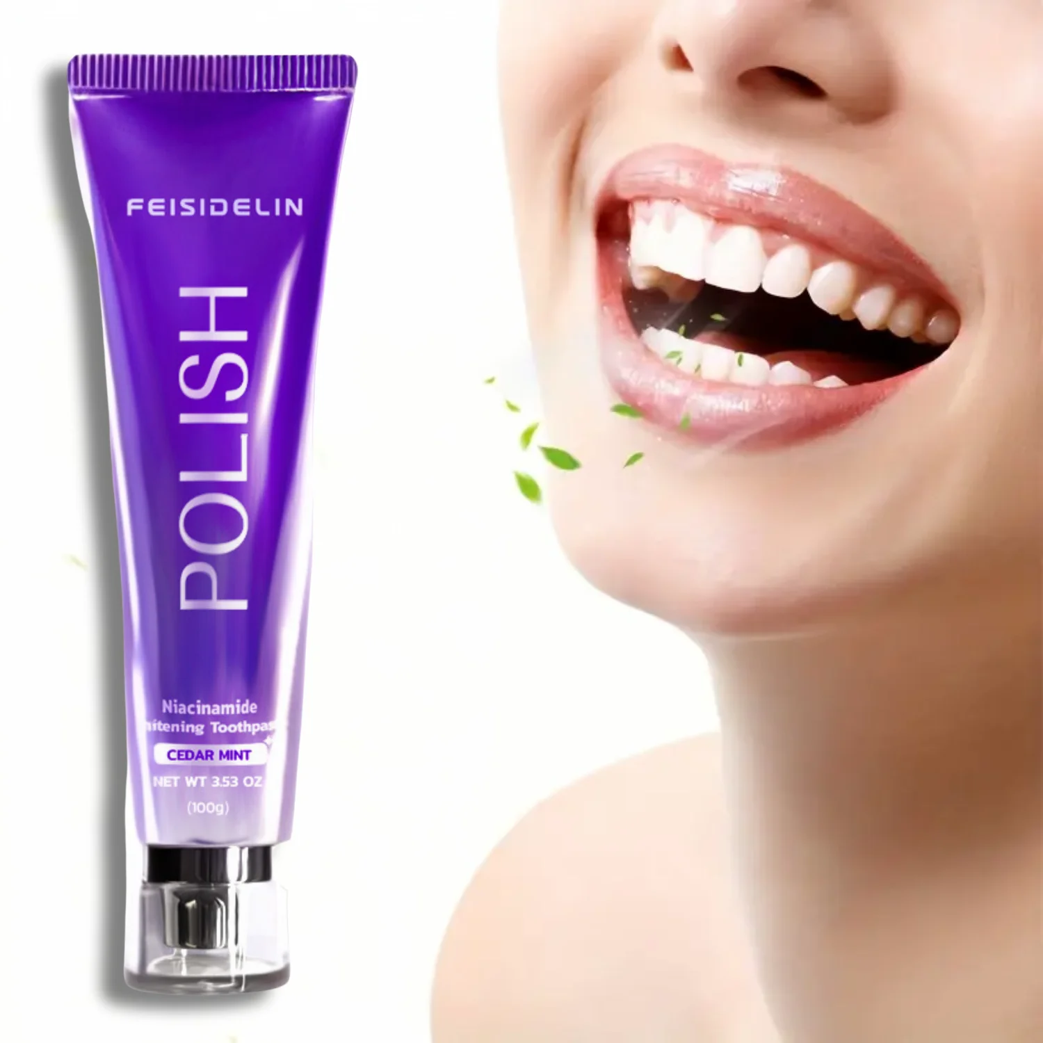 Fresh Breath Toothpaste - The unique formula deeply cleans the mouth, removes the root of bad breath, and keeps fresh breath