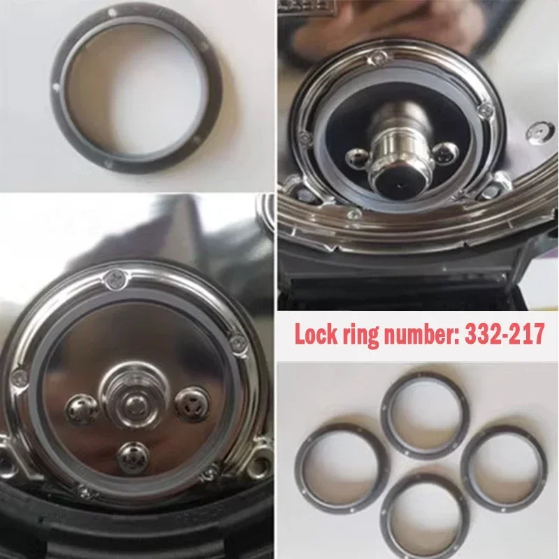 100% New For CUCKOO/FUKU Lock Inner Ring Seal Inner Cover Ring Rice cooker Accessories Lock Ring No. 332-217