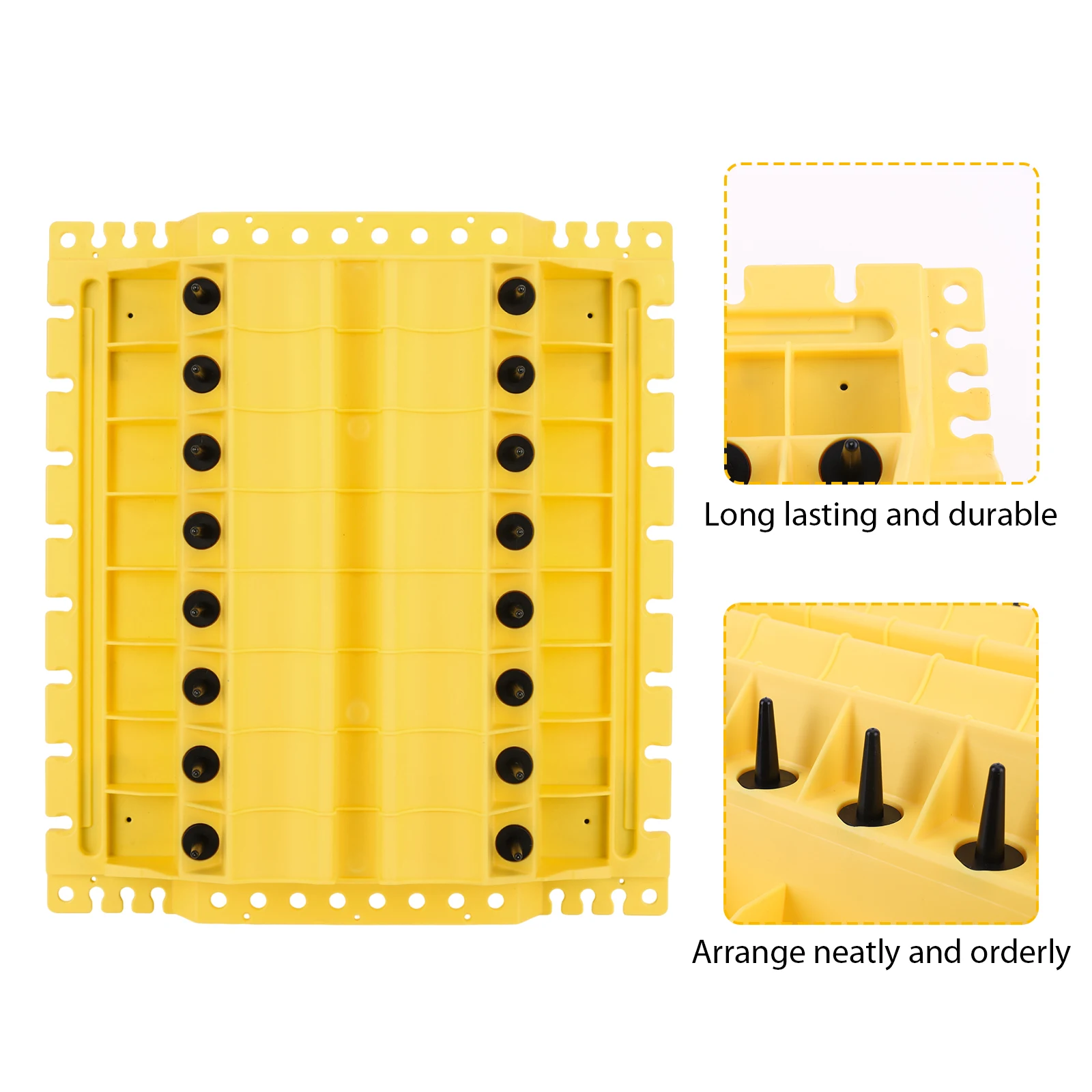 

Valvetrain Organizer Tray Auto Engine Part Tray Multifunctional Engine Cylinder Head Organizer for Store Car Cylinder Valve Tool