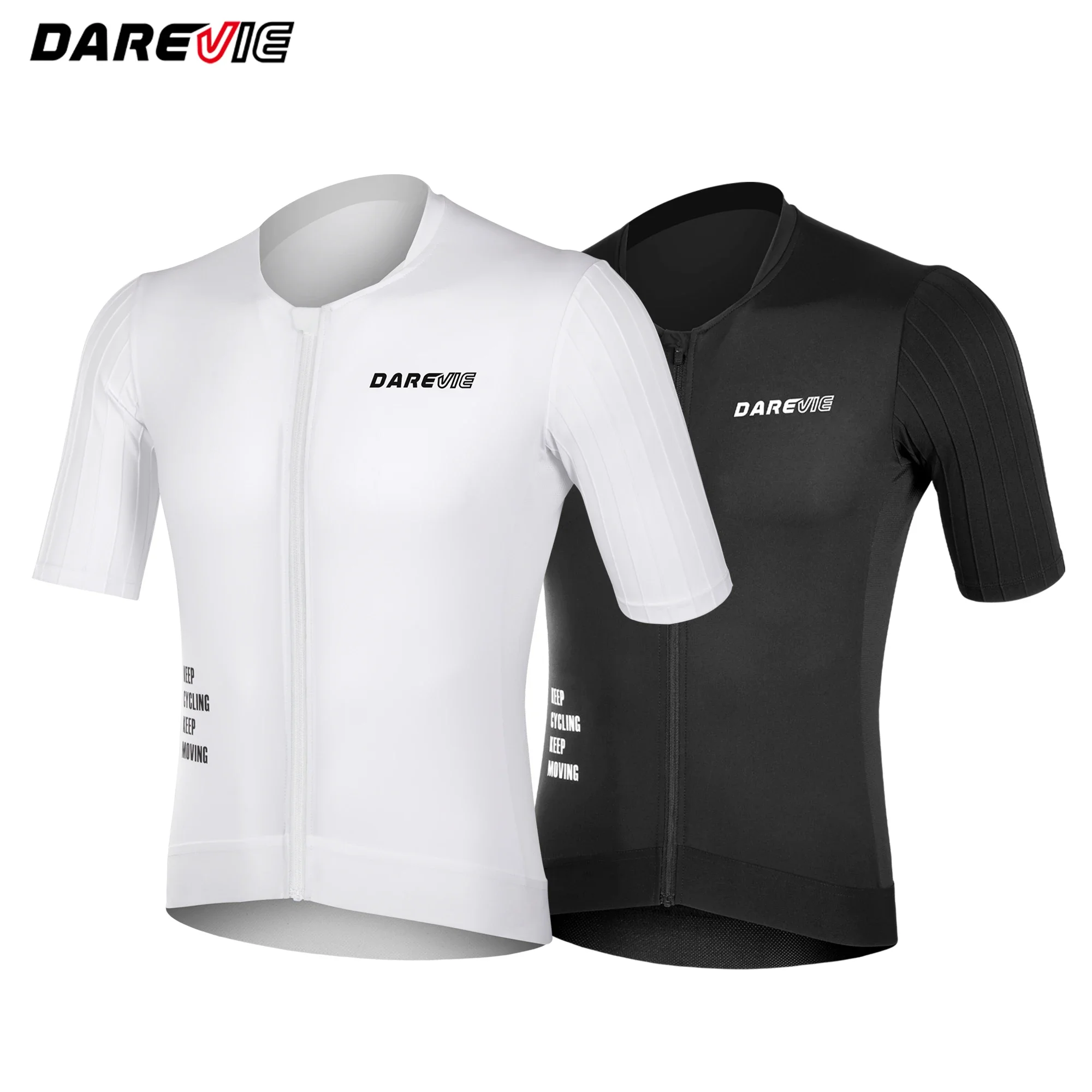 

DAREVIE Aero hombre ciclismo Maillot reducir la resistencia PRO nivel ciclismo Jersey Anti-UV 40+ ropa de ciclismo que absorbe