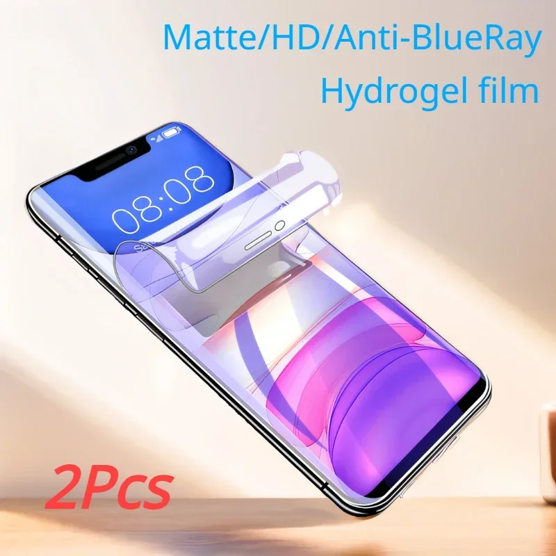 2 Stück matt/hd klar/anti-blau Displays chutz folie für Motorola g Play 2024 2023 2021 Hydro gel Film Moto G Stylus 5g 2023 2022 2021