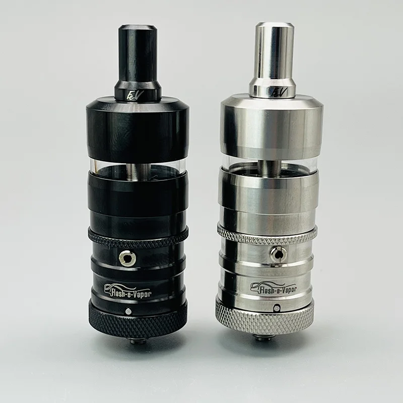 DSXvape Flash e-Vapor V4.5S+ 23mm RTA FeV 4.5S+ Rebuildable Tank Vape Atomizer 4.5ml 316 Stainless Steel Glass Diameter rta