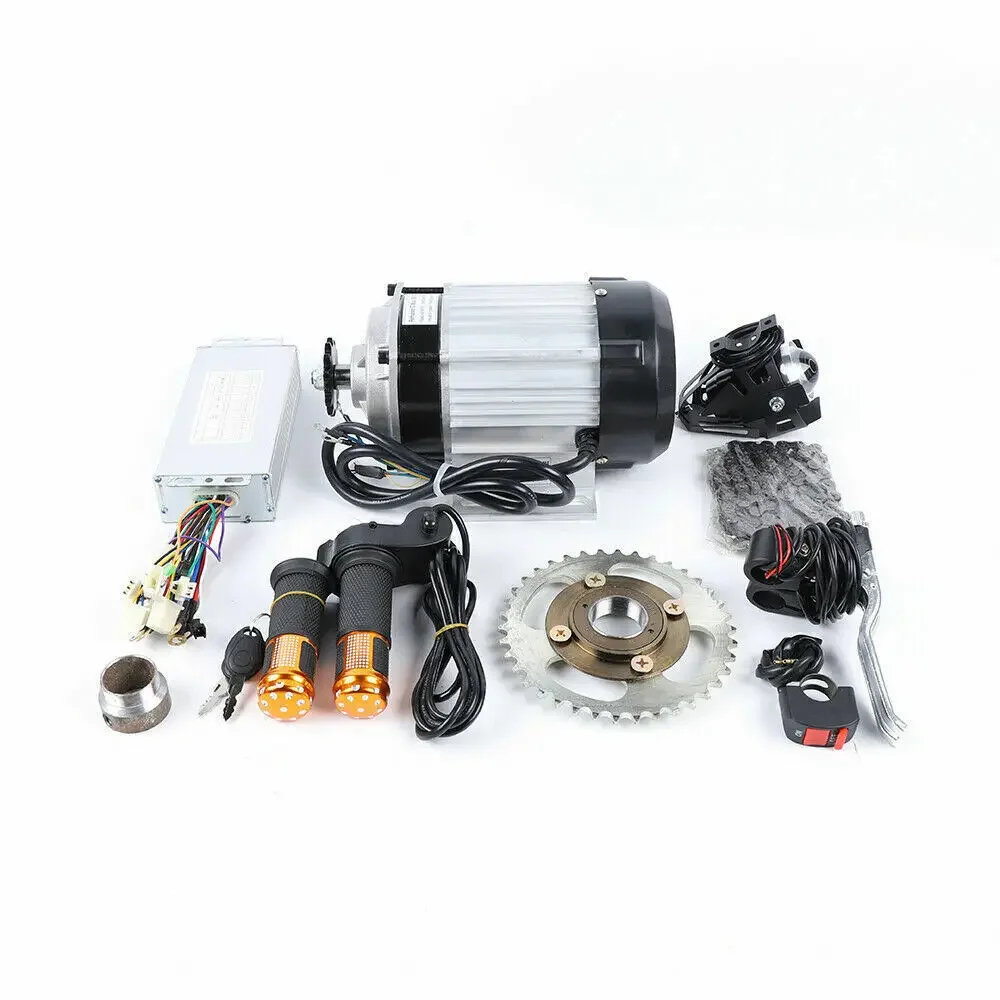 48V 750W Electric Brushless Geared Motor Kit For E-Tricycle Rickshaw Bikes