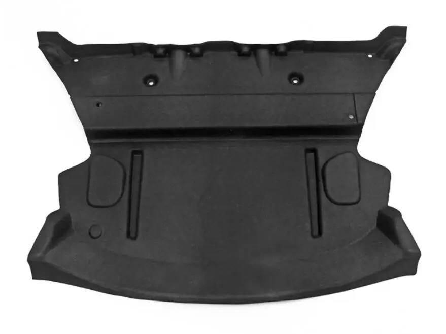 Picture 4: For Tesla Model 3 2017-2023  Trunk Lid Sound Insulation Cotton Interior Hood Frunk/Trunk Soundproof Dustproof Cotton Mat