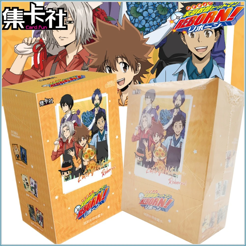 

Card.fun Original Hitman Reborn Rare Collection Cards Classic Anime IP Q-version Fun Cartoon Cute Character Cards Birthday Gifts