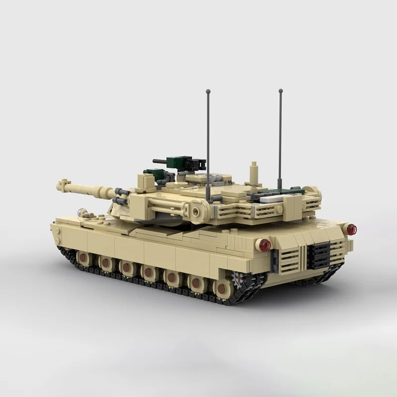 1170 قطعة MOC أبرامز نظام نموذج اللبنات البناء هدايا عيد الميلاد فكرة إبداعية اللعب التعليم الطوب الاطفال عيد ميلاد #2