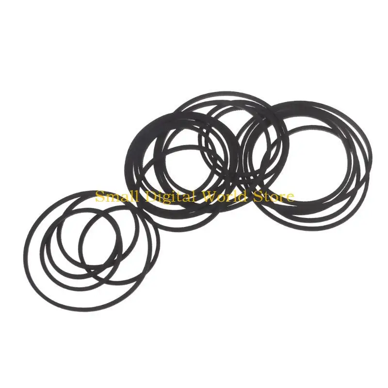 Foldable Rubber Belts for Cassette Players