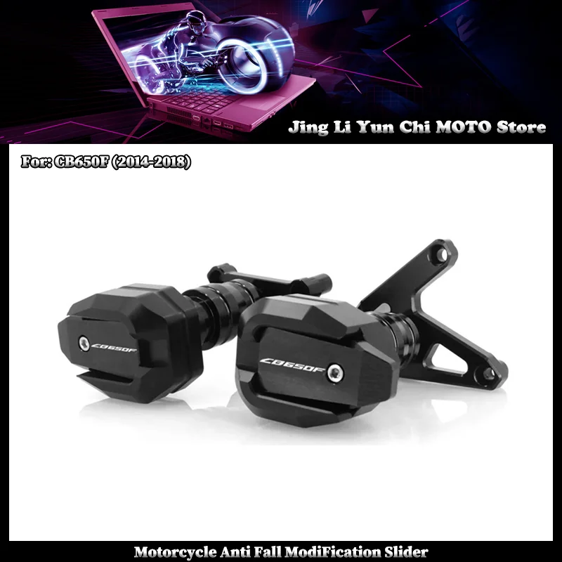 

Защита картера и обтекателя мотоцикла с ЧПУ, слайдер, краш-пад для HONDA CB650F CB 650F 2014-2018 2017 2016 15