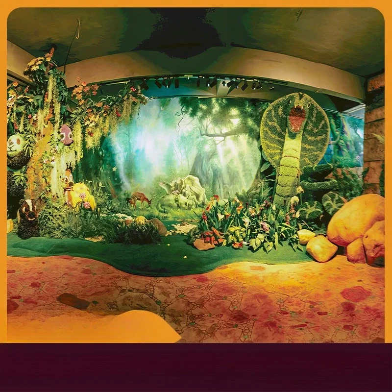Simulation theme park Large indoor flame retardant simulation tree, artificial landscape, bionic fake tree