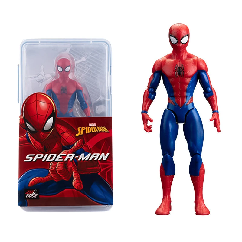 18cm Original ZDTDS Avengers Legends Figure Toy Spider America Captain Miles Morales Thanos Ghost Iron Man Mk Hulk Box Thor Doll - view 2