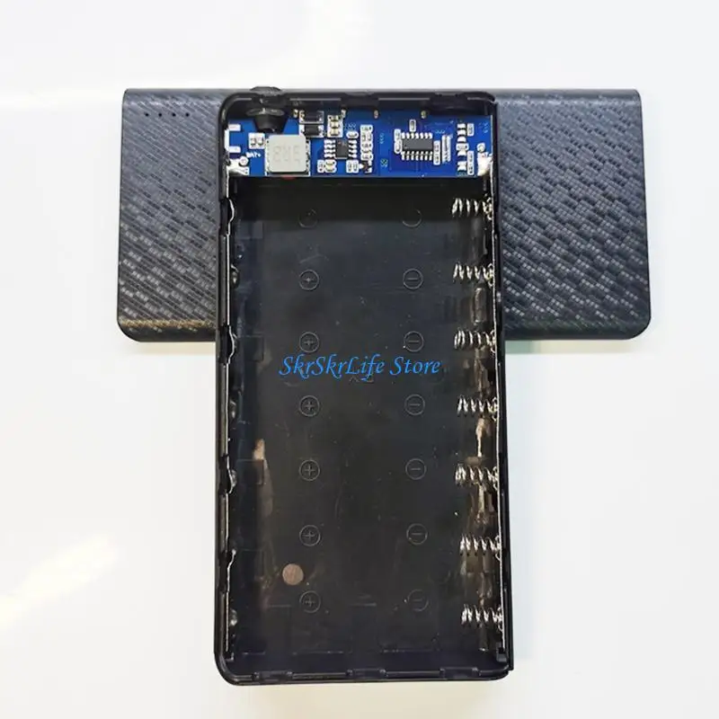

E65E Выход постоянного тока 9 В/12 В Двойной USB-выход 7x18650 Батарея для зарядного устройства для чехла для S