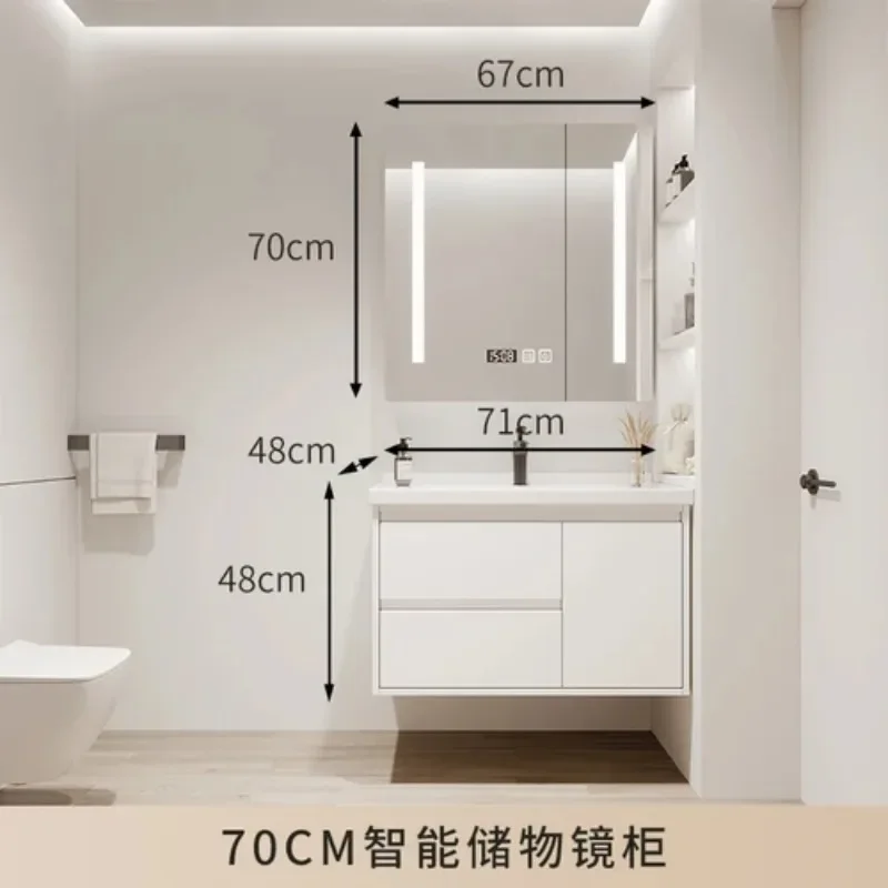 Modern Luxury Faucet Locker Bathroom Cabinet Toilet Modern Bathroom Cabinet Toilet Skincare Badezimmer Schrankt Salon Furniture