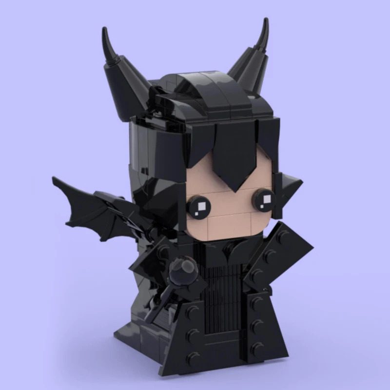 MOCER Fairy Tales Anime Figure Little Red Big Bad Wolf Sleeping Beauty Maleficents Aladdined Brickheadz Building Blocks Toys